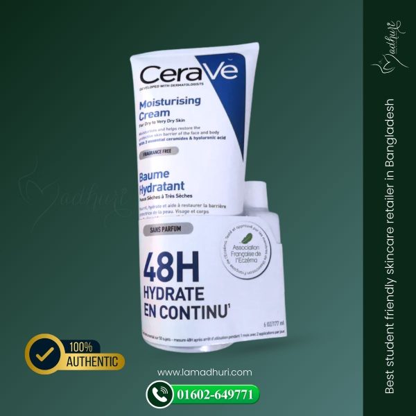 CeraVe Moisturizing Cream (177ml) + Hydrating Cleanser (20ml)