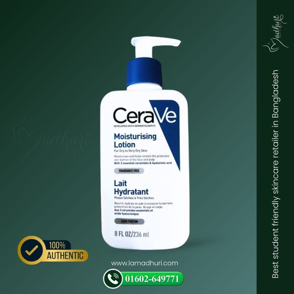 CeraVe Moisturizing Lotion for Dry to Very Dry Skin (236ml)