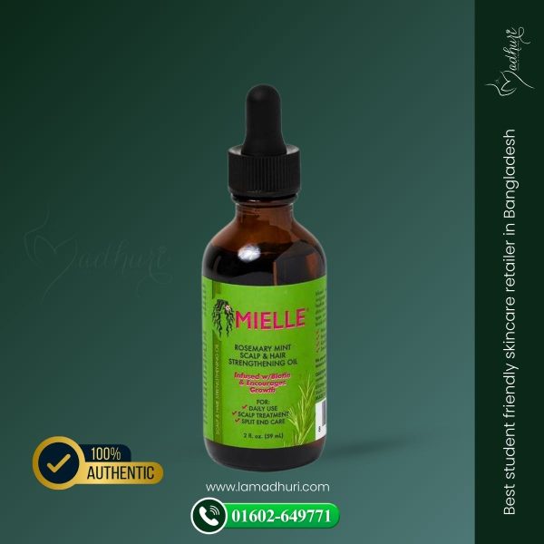 Mielle Rosemary Mint Scalp & Hair Strengthening Oil (59ml)