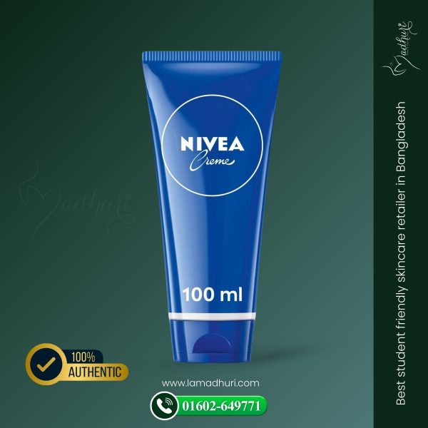 Nivea Moisturizing Cream For Face, Body and Hands (100ml)