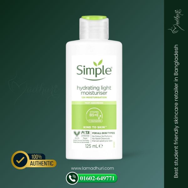 Simple Kind to Skin Hydrating Light Moisturiser (125ml)