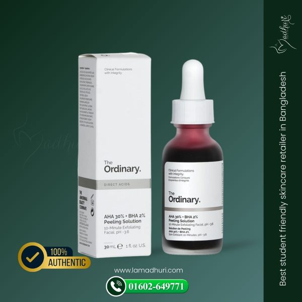 The Ordinary AHA 30% + BHA 2% Peeling Solution (30ml)