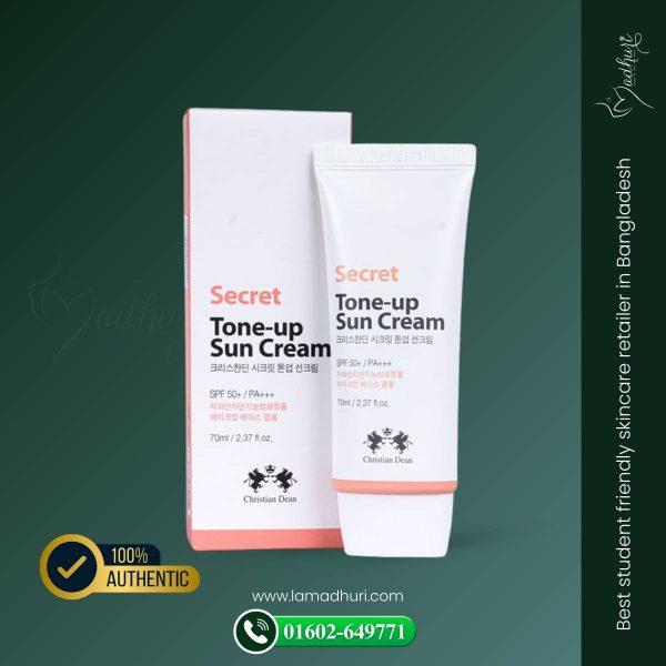Christian Dean Secret Tone Up Sun Cream (70ml)