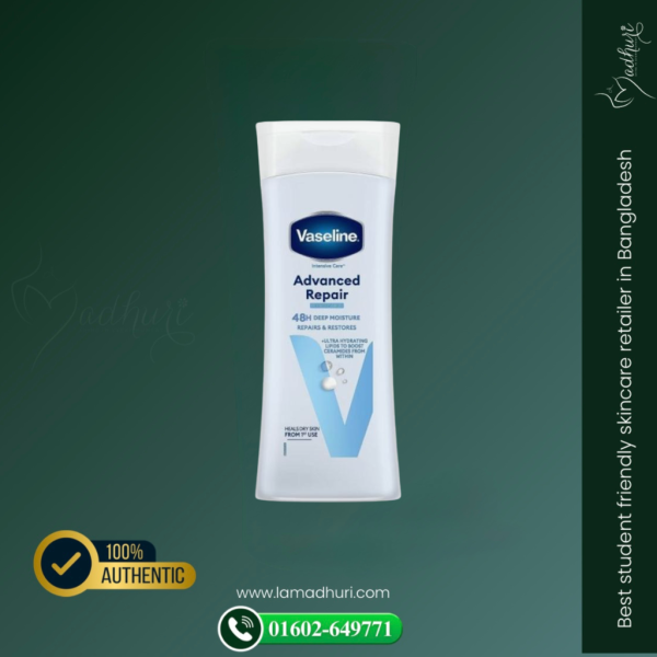 Vaseline Intensive Care Advanced Repair Fragrance Free Body Lotion 200ml