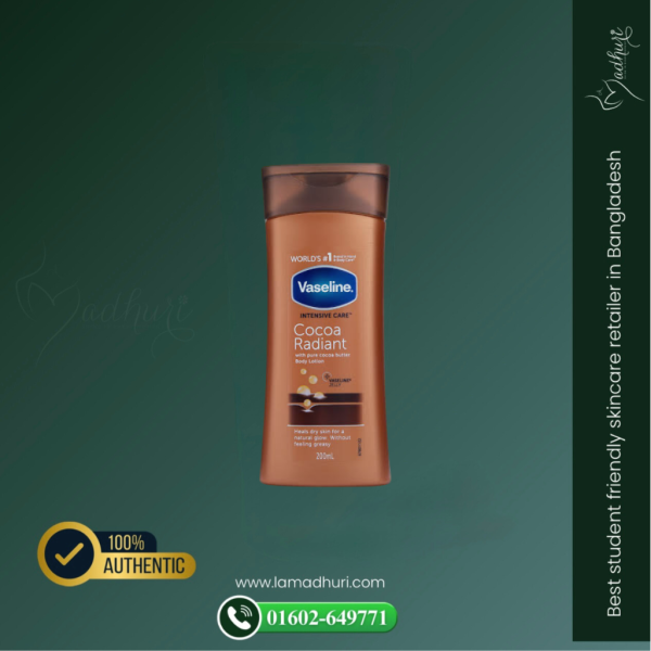 Vaseline Intensive Care Cocoa Radiant Body Lotion 200ml